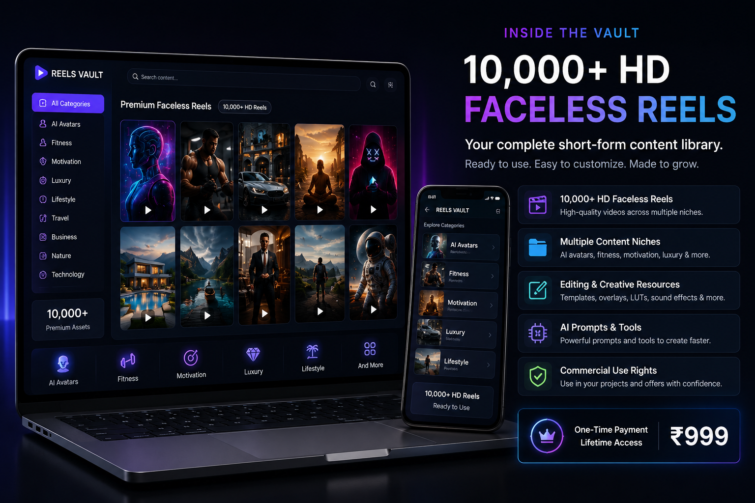 Inside the Faceless AI Reels and Video Cashflow Vault