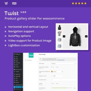 Product Gallery Slider for Woocommerce - Twist